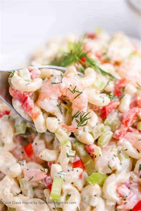 Shrimp Pasta Salad - Spend With Pennies