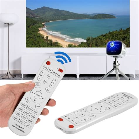 OTVIAP projector remote, universal projector remote,White Universal ...