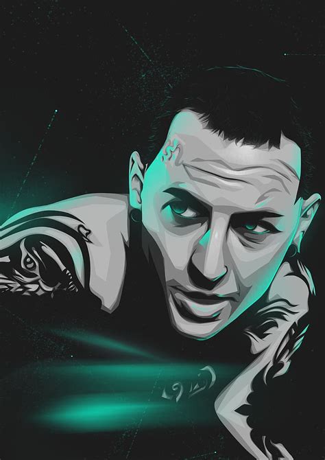 HD wallpaper: ART, Linkin Park, Mike Shinoda, Chester Bennington, Rob ...