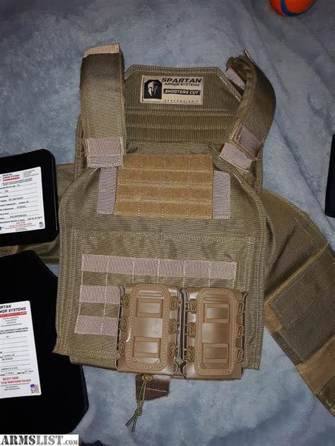 ARMSLIST - For Sale: AR500 plate carrier/ body armor package