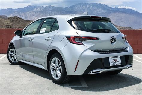 New 2019 Toyota Corolla Hatchback SE 5D Hatchback in Cathedral City #237693 | Toyota of the Desert