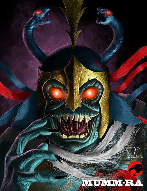 Mumm Ra The ever living by Prestegui | Thundercats, 80s cartoons, Cartoon