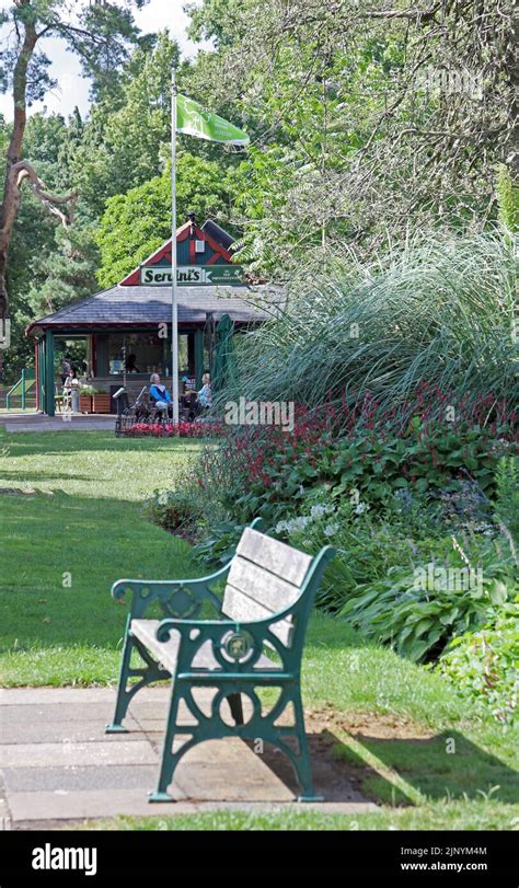 The Summerhouse outdoor café. Castle grounds / Bute Park, Cardiff centre. Summer 2022. |August ...