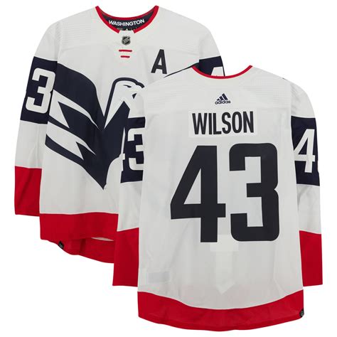 Tom Wilson Washington Capitals 2023 NHL Stadium Series Game-Used Jersey ...