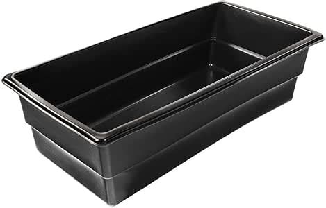 Heissner 149 x 79 x 45cm Preformed Rectangular Water Garden - Black ...