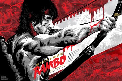 Check Out Anthony Petrie's New 'Rambo: First Blood Part II' Poster ...