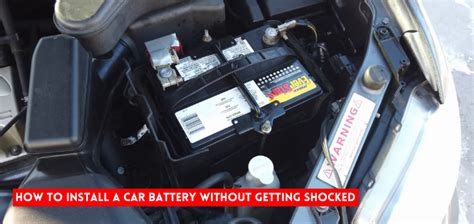 How to Install a Car Battery without Getting Shocked: 8 Steps