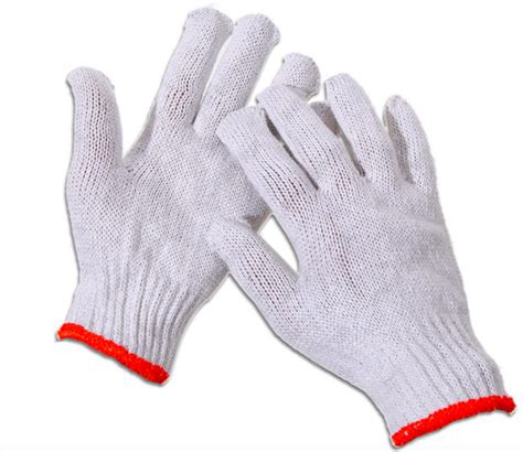 7 / 10 Gauge Safety White Hand Protection Gloves For Industrial Use 22 ...