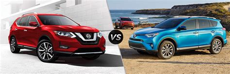 2017 Nissan Rogue vs 2017 Toyota RAV4