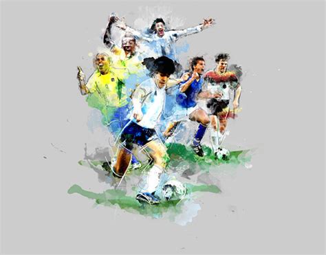 World Cup Legends on Behance