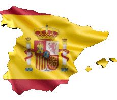 Flags Europe Spain Map : Gif Service