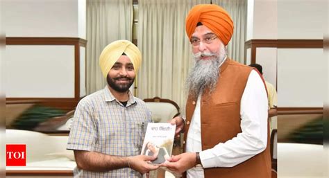 Punjab Vidhan Sabha Speaker releases engaging book 'Wah Zindagi!' - What After College News