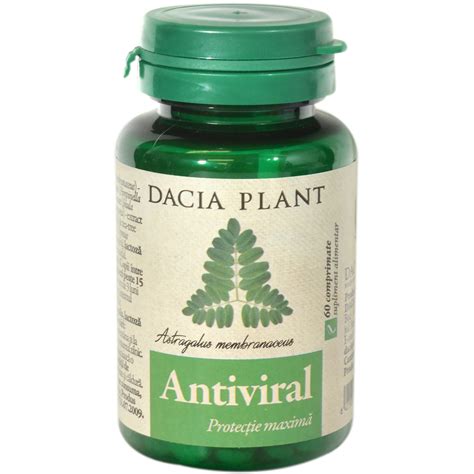 Set Antiviral, Dacia Plant, Supliment Alimentar recomandat pentru Sustinerea Sistemului Imunitar ...