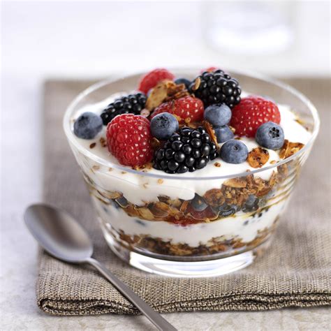 Mixed Berry Parfait with Steel-Cut Granola