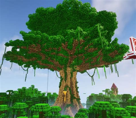 I finished Iskall85's Omega Tree from Hermitcraft Season 7 | Minecraft tree, Minecraft ...