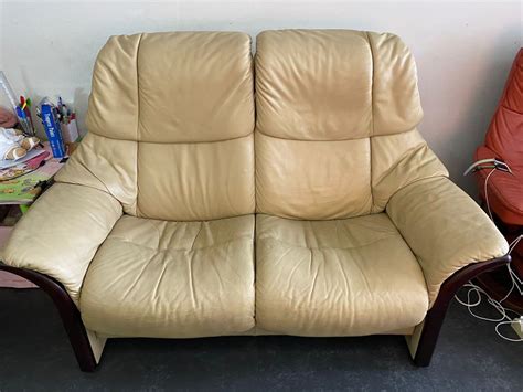 Stressless Leather Recliner Sofa | Review Home Co