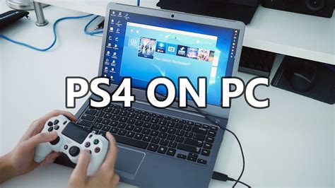 how to play ps4 games on your pc - YouTube