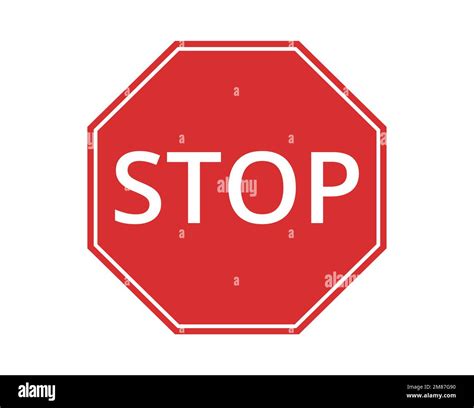 Damaged traffic sign Cut Out Stock Images & Pictures - Alamy