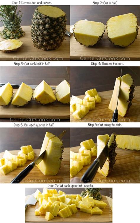 How to Cut a Pineapple - CenterCutCook