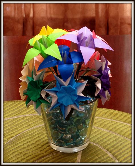 Just Judy : A lovely "origami bouquet"!