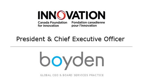 President & CEO - Executive Search - Boyden