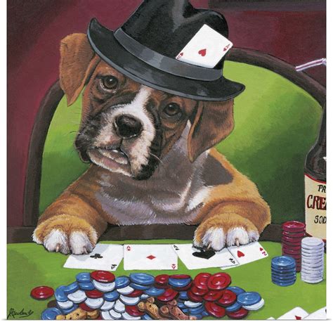 Great BIG Canvas | "Poker Dogs II" Poster Print - Walmart.com