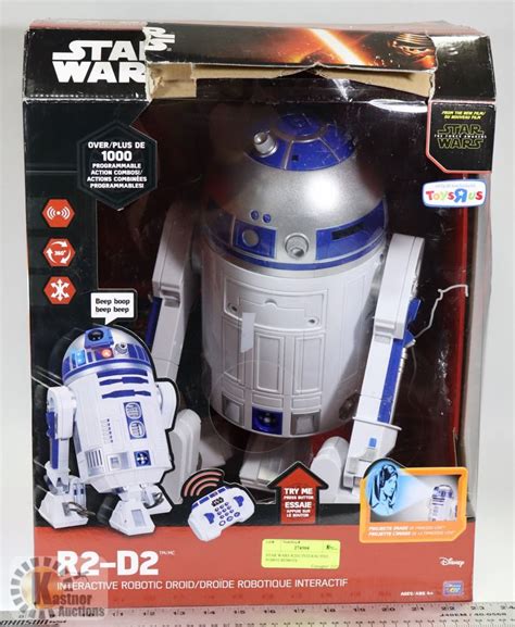 STAR WARS R2D2 INTERACTIVE ROBOT REMOTE - Kastner Auctions