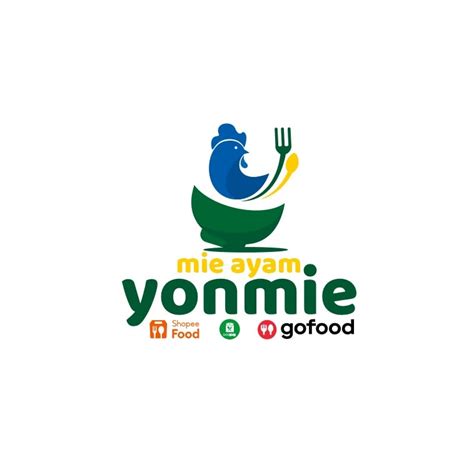 Detail Desain Logo Mie Ayam Untuk Yonmie - Jasalogo.id