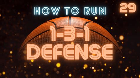 How to run the 1-3-1 Zone Defense - YouTube