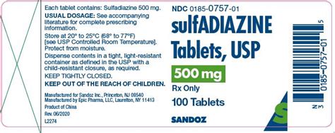 Sulfadiazine - FDA prescribing information, side effects and uses