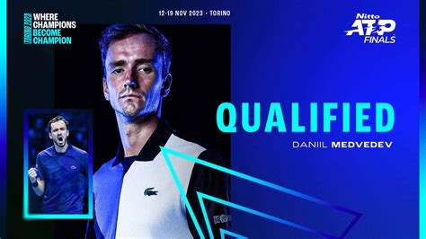 Medvedev Nitto ATP Finals 2023 Qualification | Nitto ATP Finals | Tennis