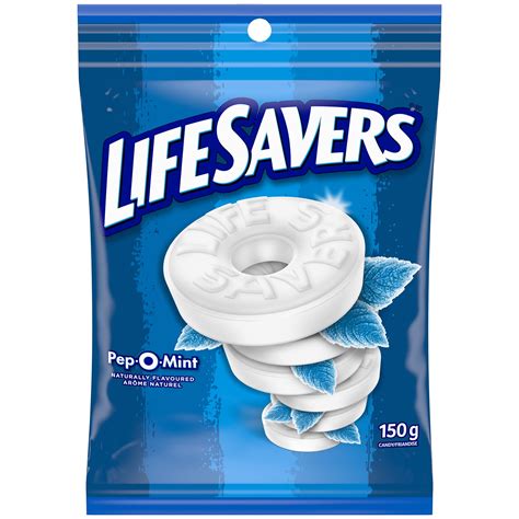 LifeSavers Pep-O-Mint Mints, 150 g | Grand & Toy