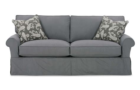 NANTUCKET 2-SEAT SLIPCOVER QUEEN SLEEPER SOFA | Domicile Furniture