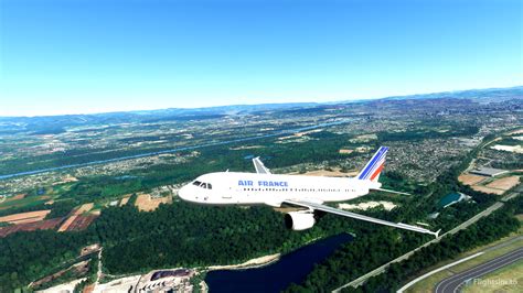 FENIX A320 Air France F-GFKC (Habsheim) 8K dla Microsoft Flight Simulator | MSFS