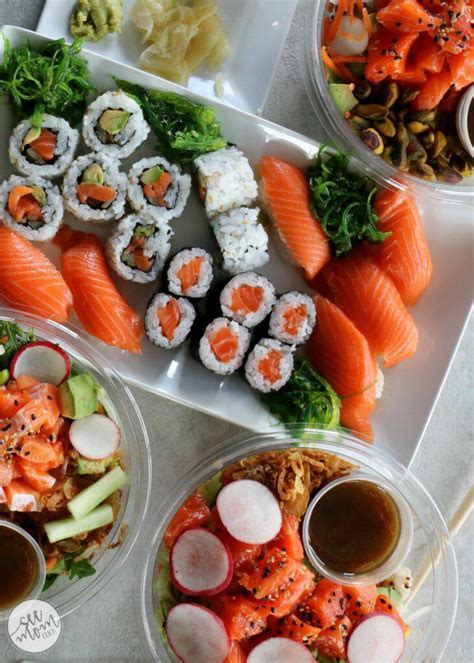 Fresh, Delicious, Convenient: Wegmans Alpine King Salmon Sushi | See Mom Click