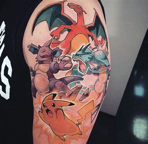 83 Cool Pokemon Tattoos for Men [2024 Inspiration Guide] | Тату