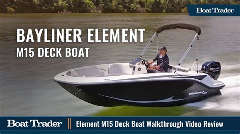 2022 Bayliner M15 Deck Boat Review: Full Walkthrough Video - YouTube