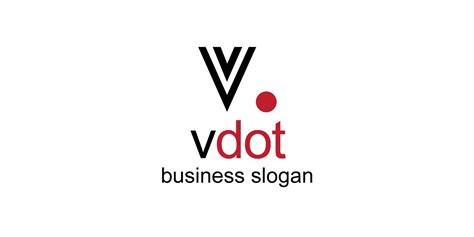 Vdot V Letter Logo by Entanglement | Codester