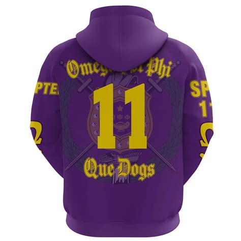 Fraternity Hoodie – Omega Psi Phi – Theta Pi Chapter Pullover Hoodie ...