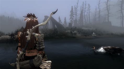 Scary Morthal swamp : skyrim