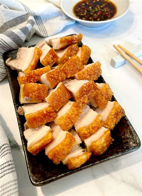 Easy Chinese Roast Pork Belly Extra Crispy