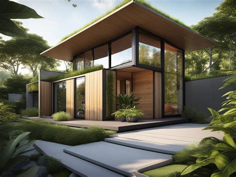 An Eco-Friendly Carbon Neutral Prefab Home