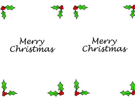 Free Printable Christmas Card Inserts