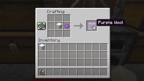 How To Make Purple Wool: Minecraft Recipe