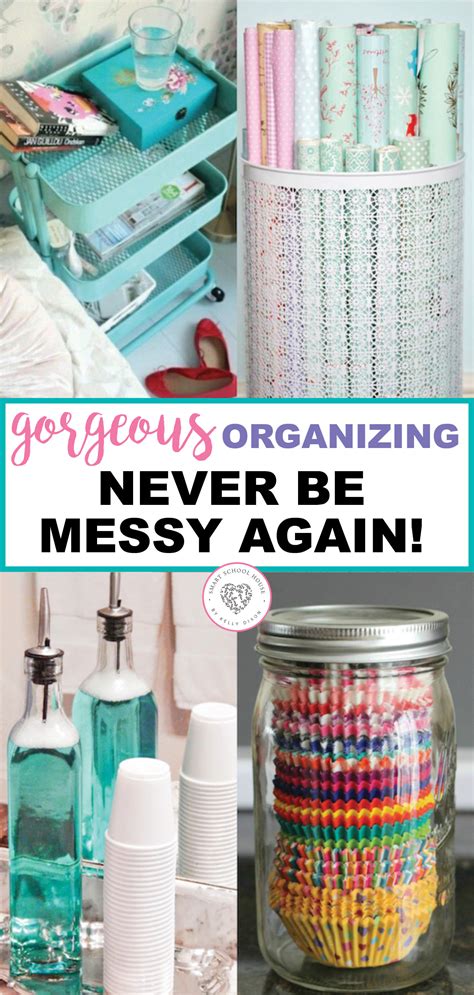 Gorgeous Tidy Tips and Organization Hacks