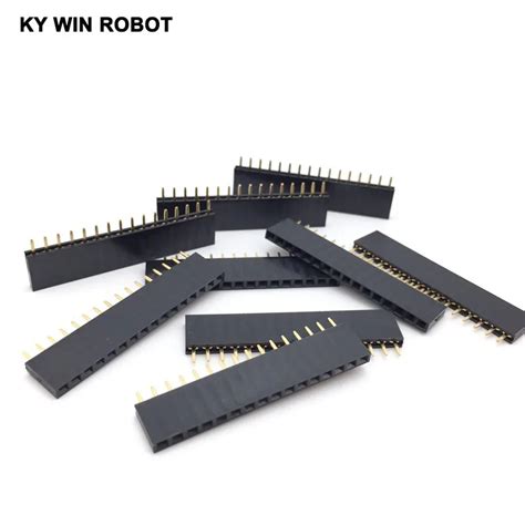 Aliexpress.com : Buy 10PCS 1x16 16PIN Single Row Straight Female Pin ...