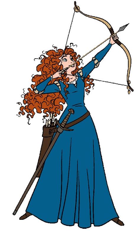 Merida shooting her bow. | Disney's Brave - Merida | Pinterest