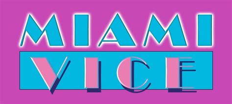 80s Fonts: Free Movie Fonts, Game Fonts & More | Miami vice font, Free ...