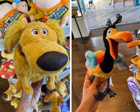 PHOTOS: New ‘Up’ Dug and Kevin Plush Puppets Discovered at Disneyland - Disneyland News Today