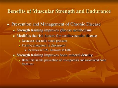 PPT - Muscular Strength & Endurance PowerPoint Presentation, free download - ID:6919604